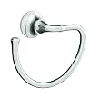 KOHLER K-11277-CP Forte traditional Towel Ring, Polished Chrome
