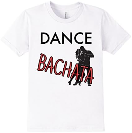 Kids Dance Bachata Tee Shirt 10 White