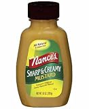 Nance's, Mustard Sharp & Creamy, 10-Ounce (12 Pack)