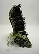 Leopard Print Shoe Ring Holder - Olive/green