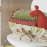 Crayon Coverlet Russet Chenille by Banana Fish
