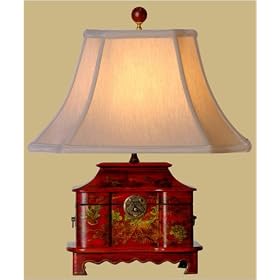 Asian Furniture and D�cor - 20 Fine Chinese Leather Wedding Box Oriental Decorative Table... by Oriental Furniture