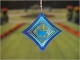 Blue Cat Wind Spinner