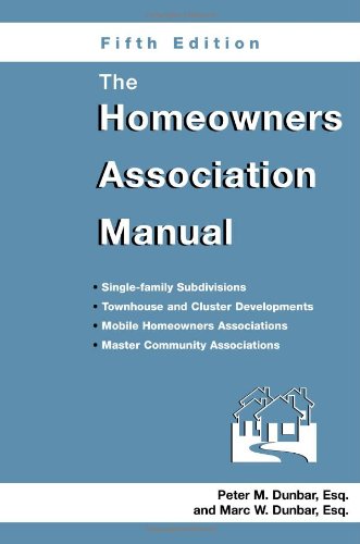 The Homeowners Association Manual (Homeowners Association Manual)(5th Edition)
