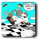 Londons Times Funny Medicine Cartoons - Buck Teeth - Mouse Pads