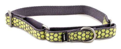 PetSafe Fido Finery Martingale-Style Dog Collar, 3/4-Inch, Medium, Dotted Bliss