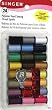 Singer Polyester Thread, Assorted Colors, 24 Spools