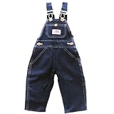 Round House Youth 8-16 Demin Overalls – Made in USA