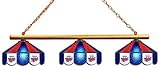 MLB Minnesota Twins Three Shade Stained Glass Billiard Table Lamp