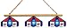Imperial Minnesota Twins Licensed Three Shade Stained Glass Billiard Table Lamp