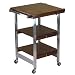 Oasis Concepts Stainless Steel/Wood Folding Versatile Bbq Island, Walnut