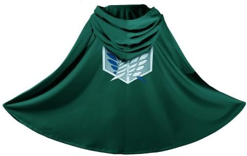 Aovei Attack on Titan Cosplay Costume Shingeki No Kyojin Recon Corps Cloak