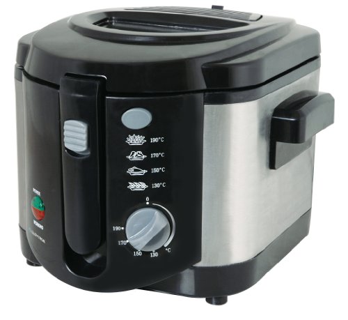 2 Litre Family Deep Fryer in Brushed Stainless Steel