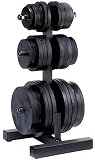 Body Solid Olympic Plate Tree & Bar Holder Model WT46 - FREE SHIPPING