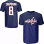 Reebok Washington Capitals Alexander Ovechkin "Language Barrier" Player Name and Number T-shirt