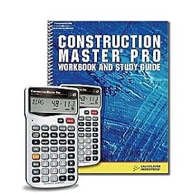 Click here to buy Calculated Industries Construction Master Pro Calculator and Workbook by Calculated Industries.
