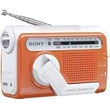SONY FM/AMポータブルラジオ オレンジ ICF-B02/D