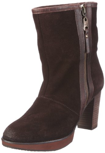 Mexx Paulina 2 Zip Fur Boot F9RE0022, Damen Stiefel, Braun (DARK BROWN 249), EU 40