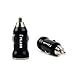 iFlash® Mini USB Car Charger Vehicle Power Adapter - Black for Apple iPhone 6 Plus / 6 / 5 / 4 / 4S 16GB / 32GB 4th Generation (Support all iPod, iPhone Models)
