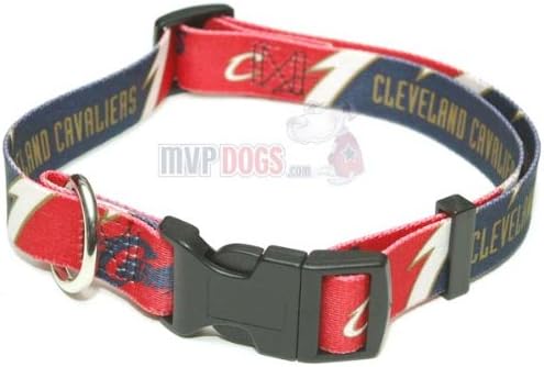 Cleveland Cavaliers NBA Dog Collar XL: 26-32" length, 1" width