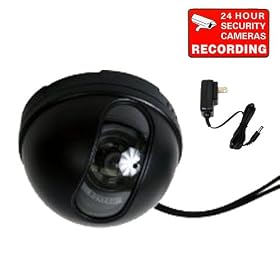 VideoSecu Dome Color Hi-Res CCD Video Security Surveillance Camera