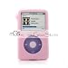 iPod Video Silicone Case for 30GB, 60GB, 80GB - 10 Colors (30GB, Pink)