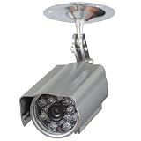 VideoSecu IR706 CCD Infrared Night Vision Video Security Camera for CCTV Camera System Home Security Camera with 6mm Lens 16 Large IR LEDS