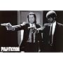 Pulp Fiction Poster ~ Vincent & Jules Guns ~ 24x36"