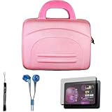 Pink eBigValue Protective Hard Nylon Cube Carrying Case with Handles For Sa ....