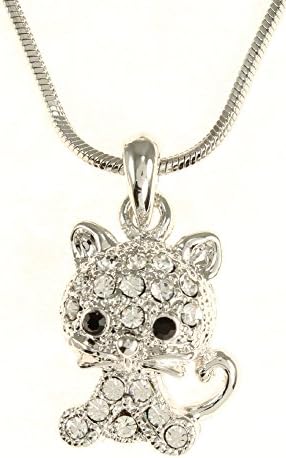 Cat Pendant Necklace - Tarnish Resistant - Stylish Design - Long Lasting Shine