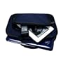 CaseCrown Premium Double Memory Foam Laptop Case with Extra Pocket (Nylon Navy Blue) for Samsung NC10 Netbook