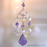 French Elegance Crystal Christmas Ornament, Sun-catcher, Xmas Gift