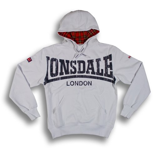 Lonsdale London Herren Kapuzen Sweatshirt Whitechapel, white, XXL, 118021_7000 Preisvergleich