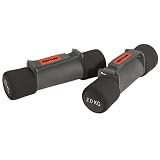 KETTLER Aerobic Hanteln Paar, black, 2 kg, 07360-160