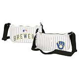 Milwaukee Brewers 2-Button Jersey Style Purse (Measures 12" x 6" x 2")