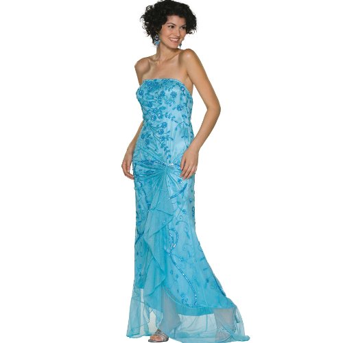 Formal Evening Gown. Stretch Halter Dress by Sean Collectionfor Prom - Party - Wedding by Sean Collection (20013)