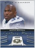 Shaun Alexander Seattle Seahawks 2006 Donruss Threads Century Stars Gold Football Card
