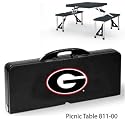 Georgia Bulldogs Portable Picnic Table