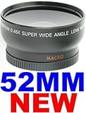 52mm WIDE-ANGLE Lens FOR NIKON D3000 D5000 D40 D50 D60 D70 D90 D40X