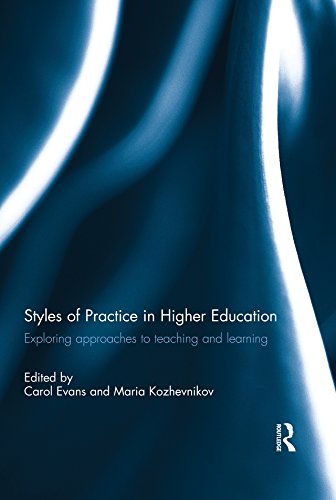 Styles of Practice in Higher Education: Exploring approaches to teaching and learning