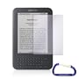 Gizmo Dorks Screen Protector with Carabiner Key Chain for the Amazon Kindle 3 (Latest Generation, 6" Display)