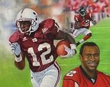 Julius Norwood Mississippi State Bulldogs Giclee on Canvas