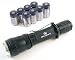 Olight M20 Warrior PREMIUM Tactical LED Flashlight with 8 pcs Tenergy propel PTC CR12...