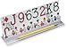Playing card holder, 15''