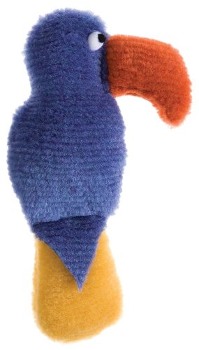 West Paw Design Bill Bird Squeak Toy for Dogs, Sky