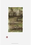 Water Garden I by Mauro poster print,13 in. x 19 in.