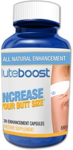 Gluteboost All Natural Butt Enhancement Pill Get a Bigger Butt Supplement