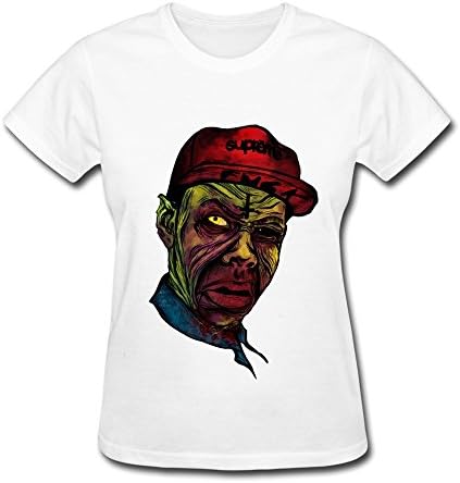RZF Women's Tyler The Creator Zombie T-Shirt-S White