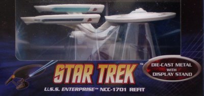 Star Trek 1:50 Scale USS Enterprise NCC-1701 Refit- Mattel Hot Wheels images