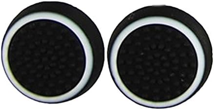 Decize Silicone Analog Controller Joystick Luminous Thumb Stick Grips Caps Cover for PS4 PS3 PS2 Xbox One/361 Game Controller-WT